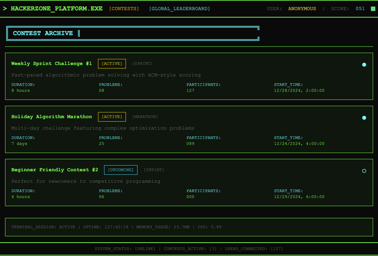 early screenshot